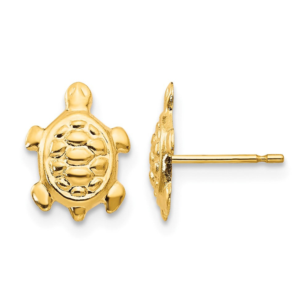 14k Madi K Turtle Post Earrings