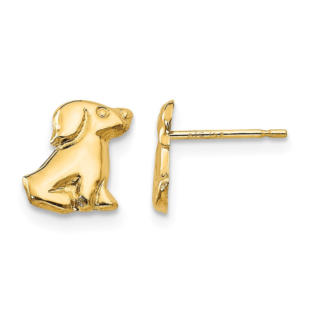 14k Madi K Dog Post Earrings