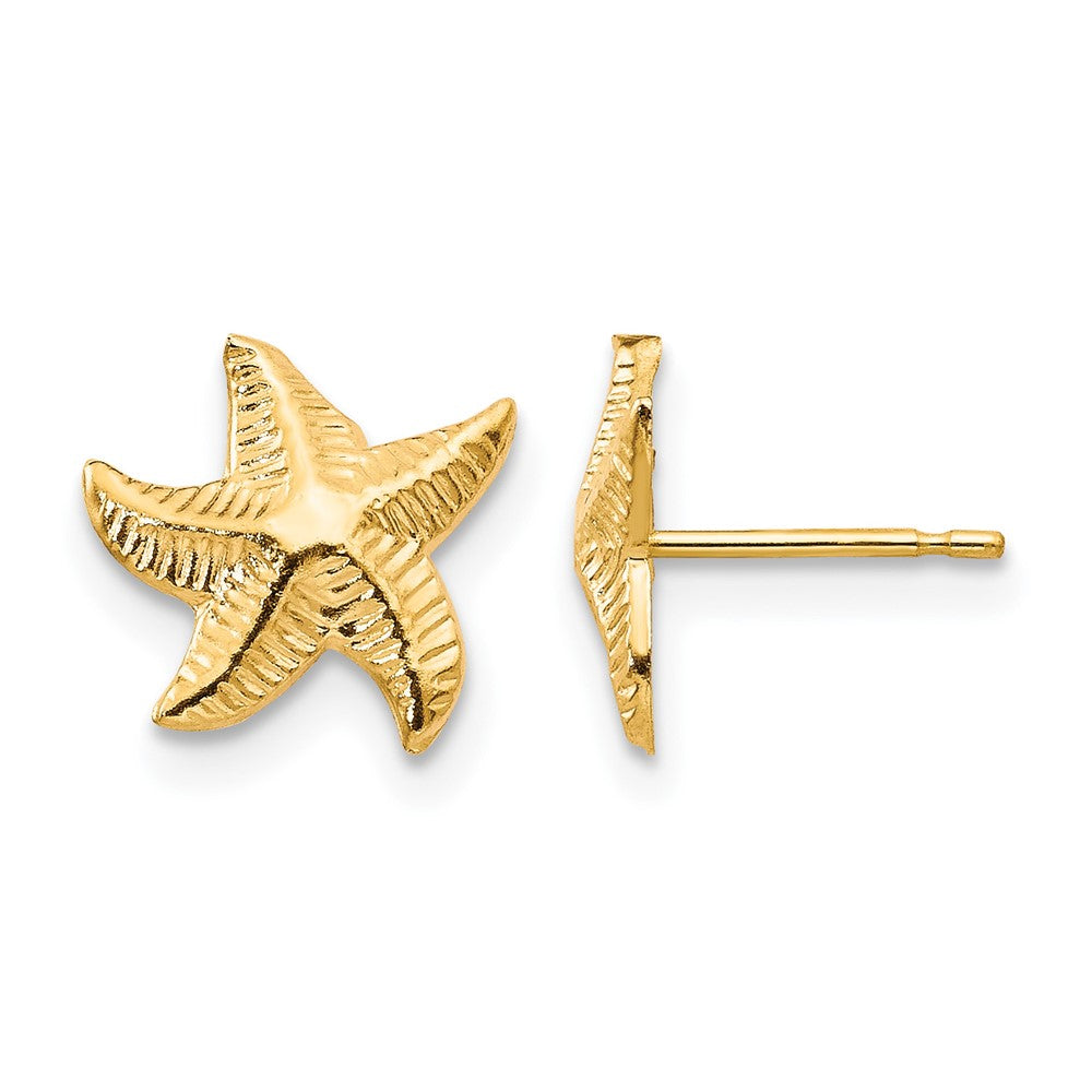 14k Madi K Starfish Post Earrings