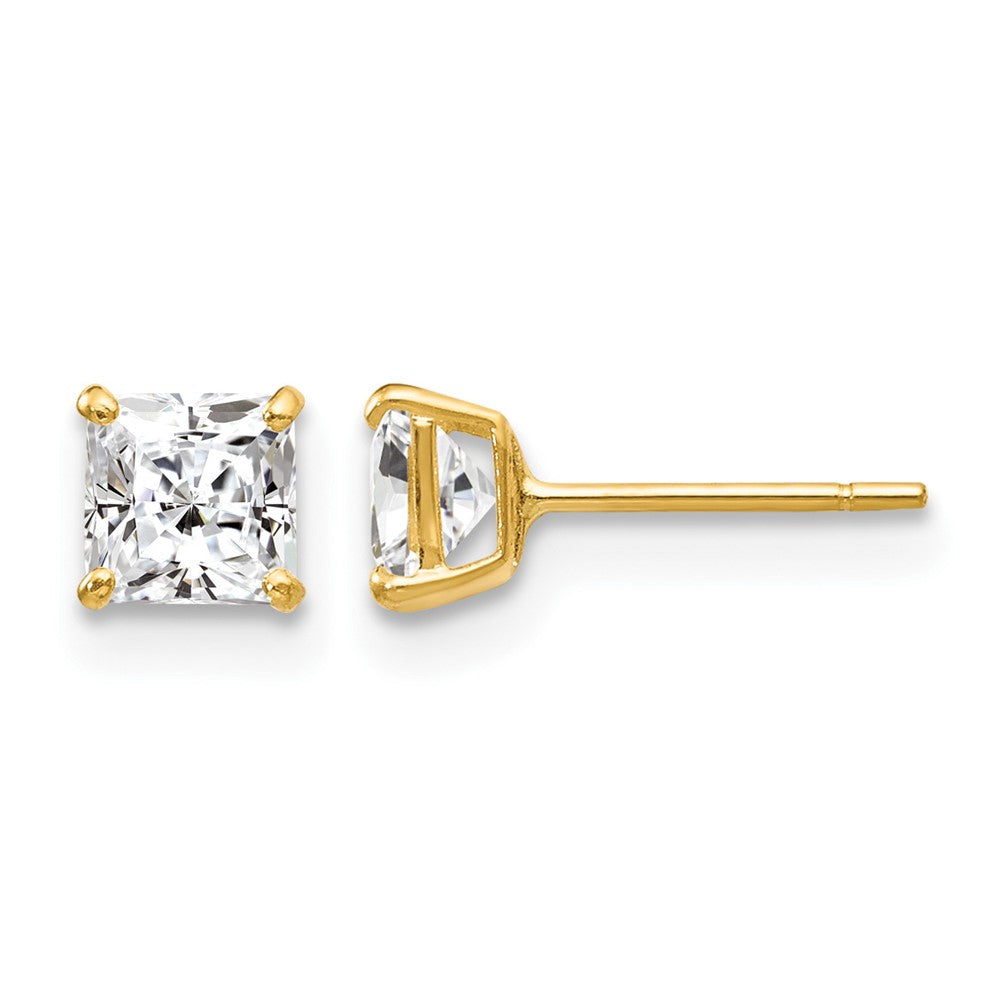 14k Madi K CZ Stud Post Earrings