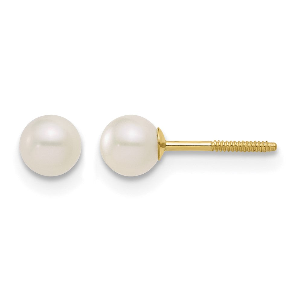 14k Madi K White FWC Pearl 15 Necklace, Earrings & 5.5 Bracelet 3pc Set