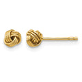 14k Madi K Polished Love Knot Post Earrings
