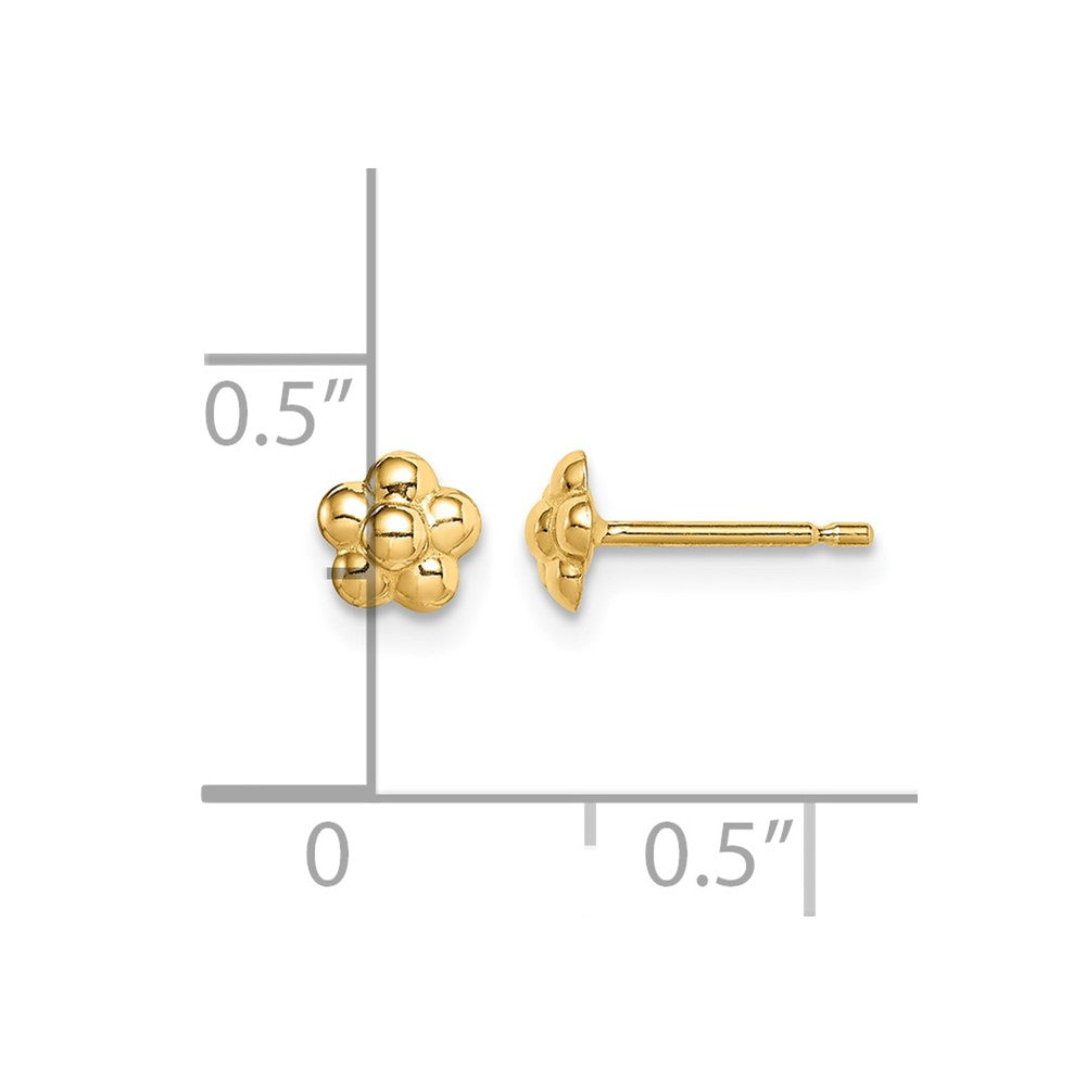 14k Madi K Flower Post Earrings
