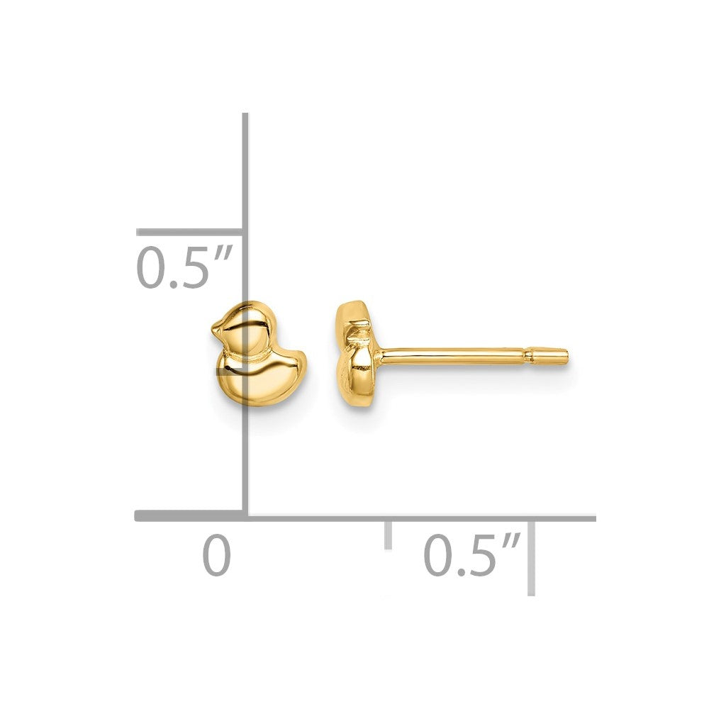 14k Madi K Duck Post Earrings