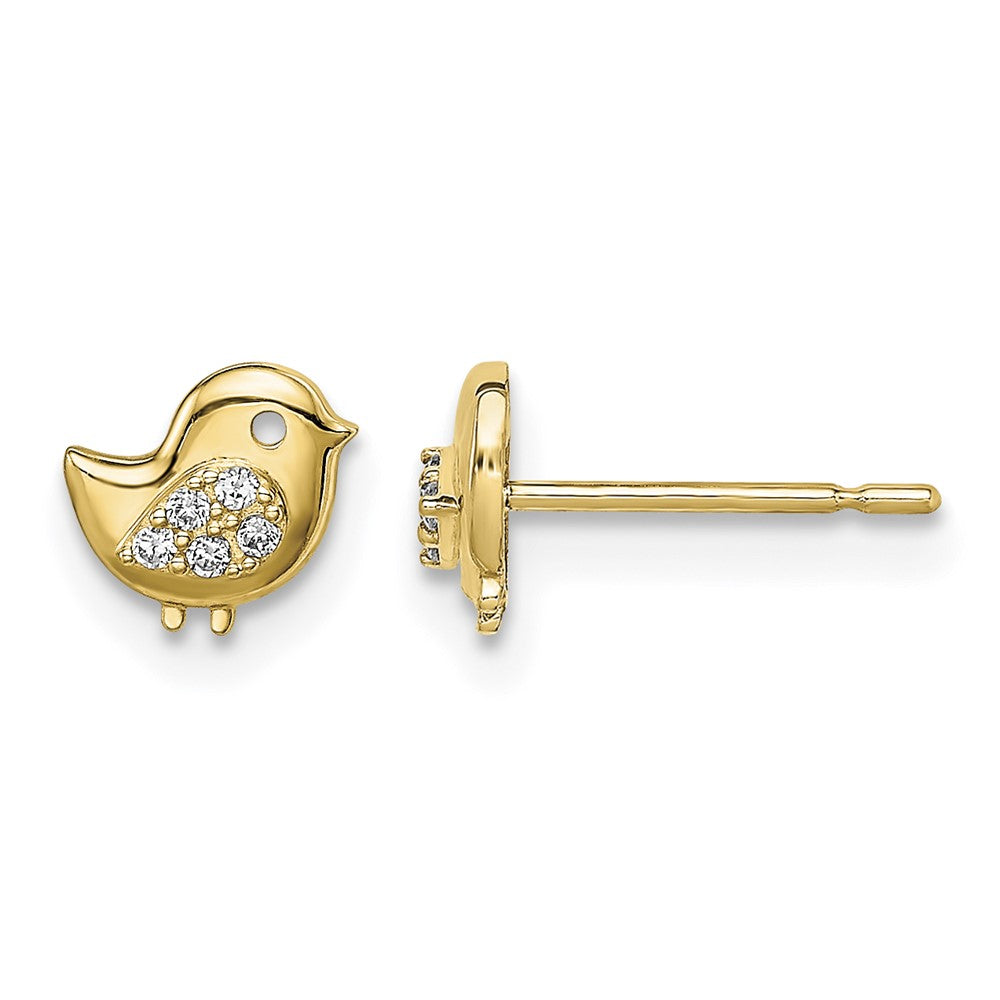 14k Madi K Bird CZ Stud Earrings