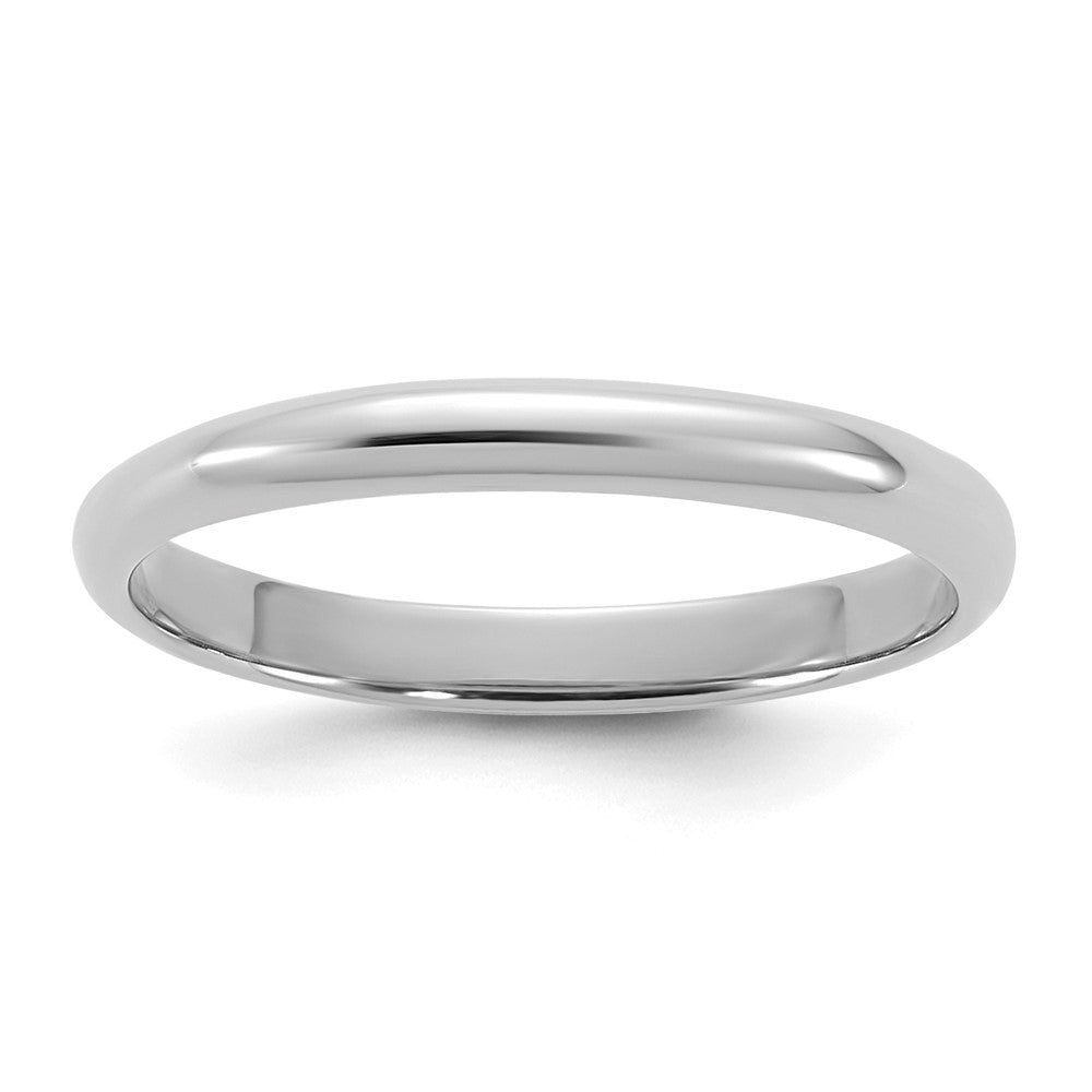 14K White Gold Madi K Polished 2mm Baby / Children's Ring