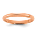 14K Rose Gold Madi K Polished 2mm Baby / Children's Ring