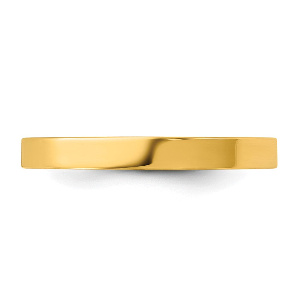 14K Madi K High Polished 2mm Band Baby / Children's Ring