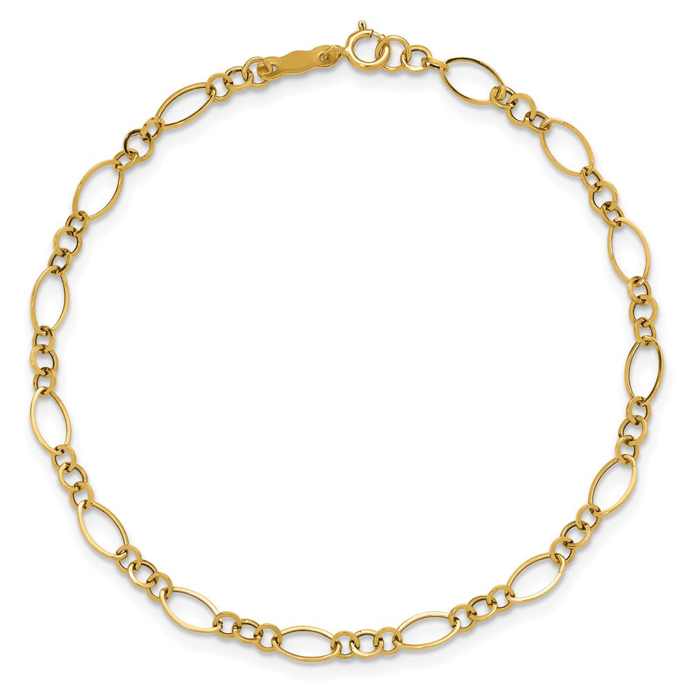 14k Oval Link Necklace