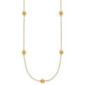 14k Bead Necklace