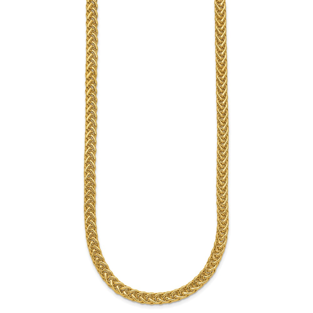 14K Polished Fancy Link Necklace