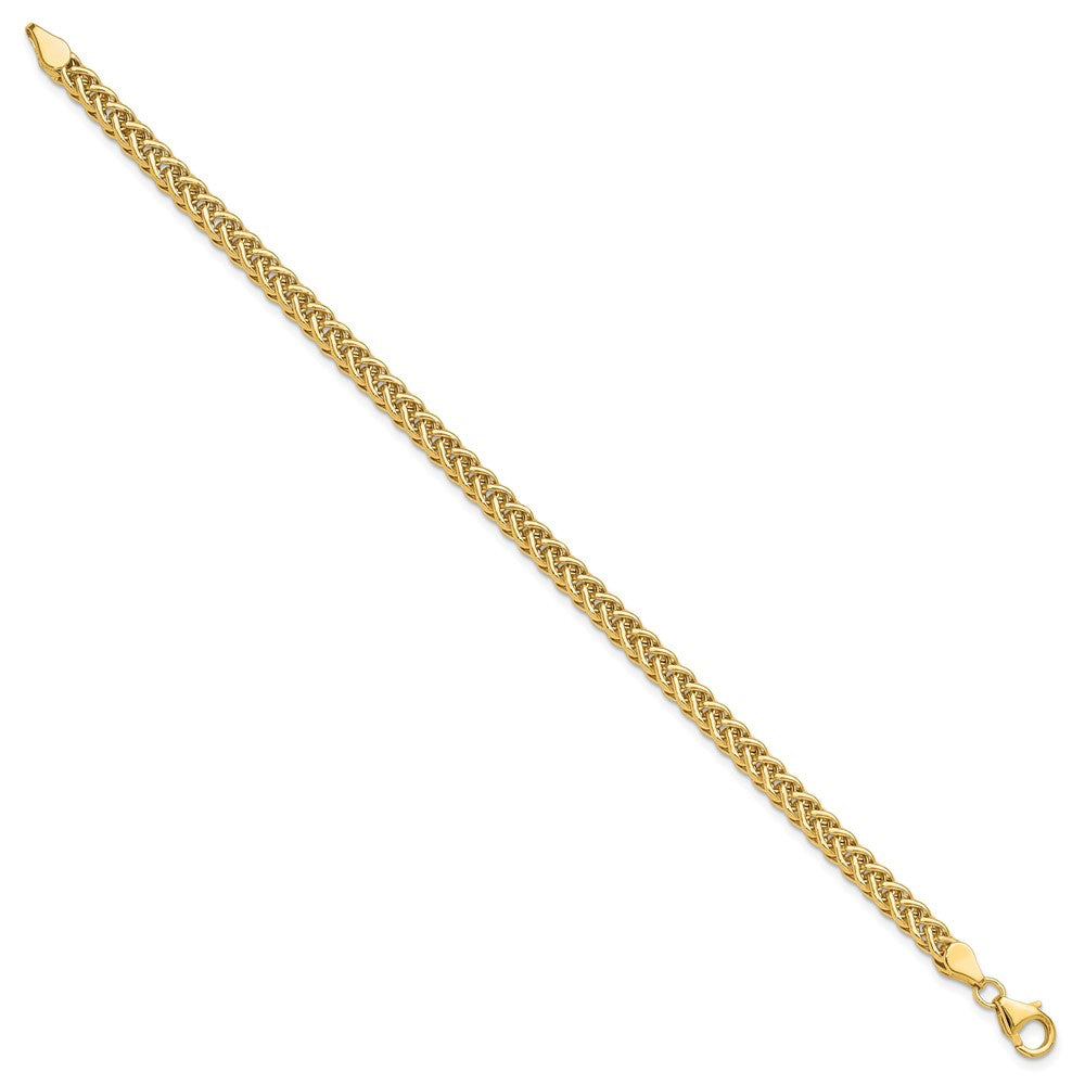 14K Polished Fancy Link Necklace