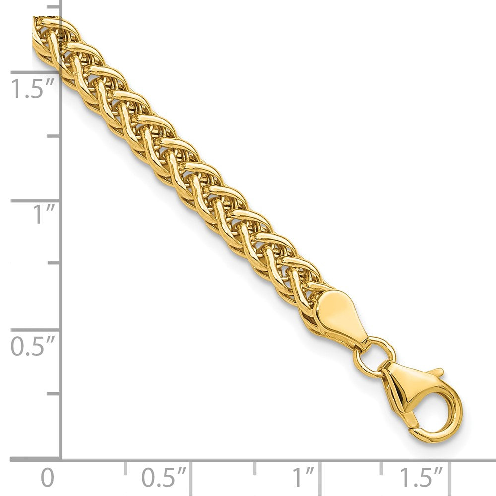 14K Polished Fancy Link Necklace