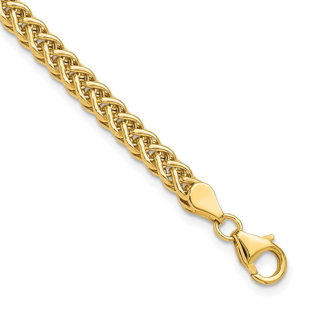 14K Polished Fancy Link Necklace