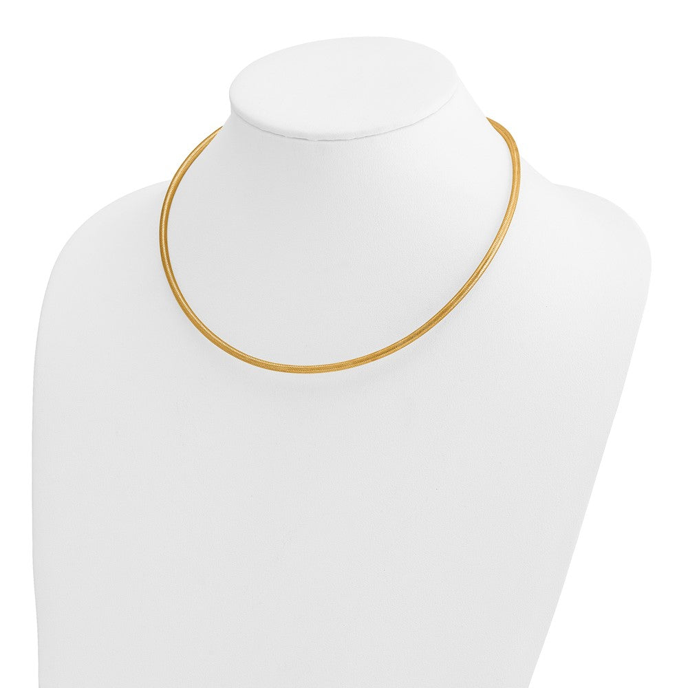 14K Stretch Mesh Necklace