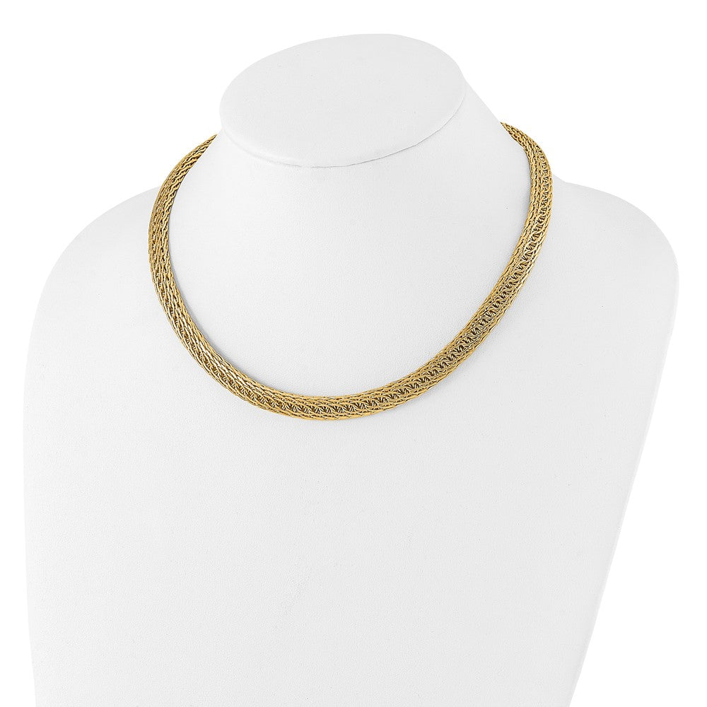14k 8.00mm Fancy Multi-Link Necklace