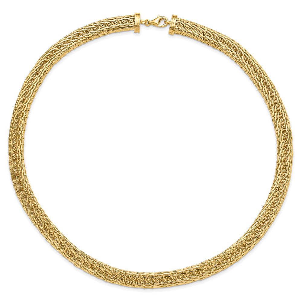 14k 8.00mm Fancy Multi-Link Necklace
