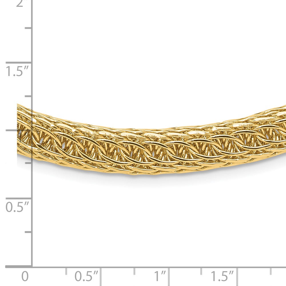 14k 8.00mm Fancy Multi-Link Necklace