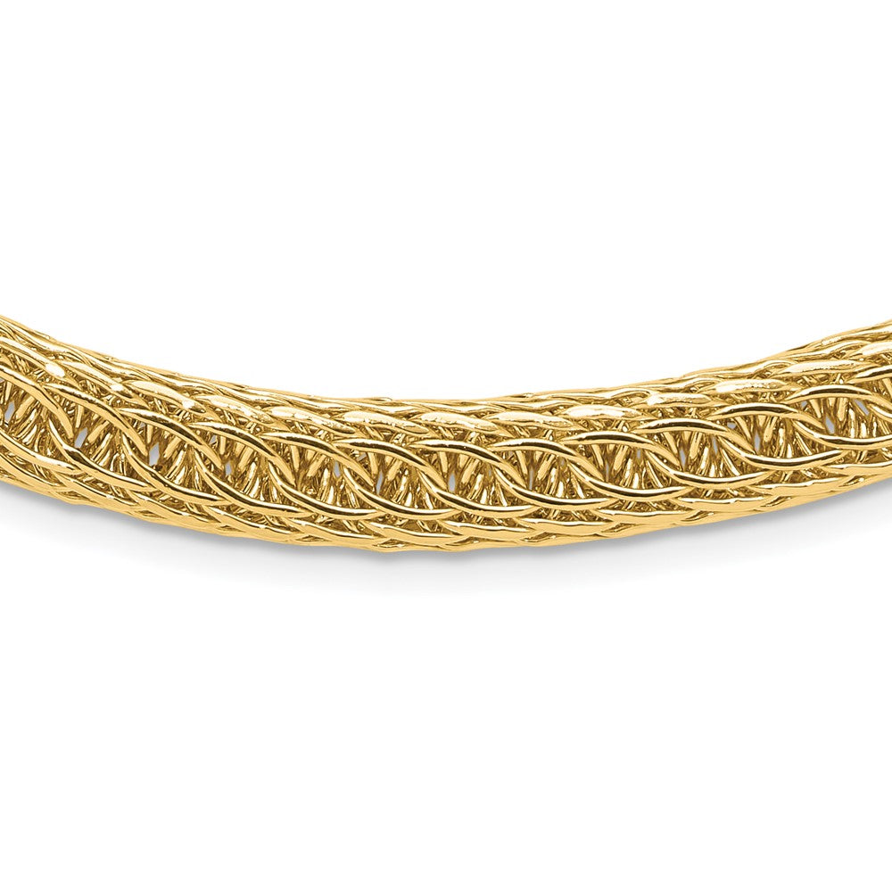 14k 8.00mm Fancy Multi-Link Necklace