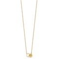14K Polished Bee Necklace