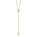 14K Polished Rosary