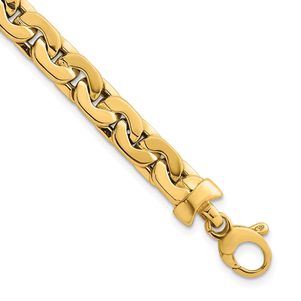 14k Polished Fancy Link Bracelet