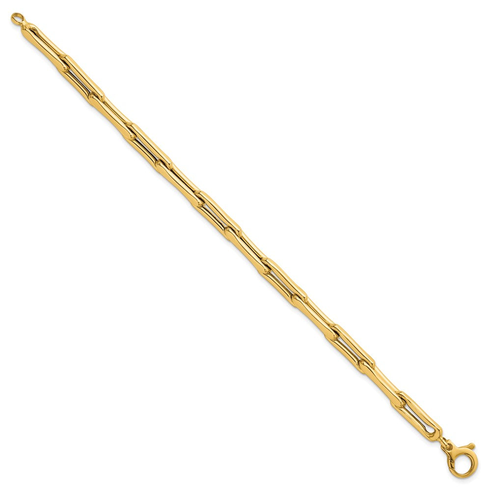 14k Polished 7.5 Fancy Link Bracelet