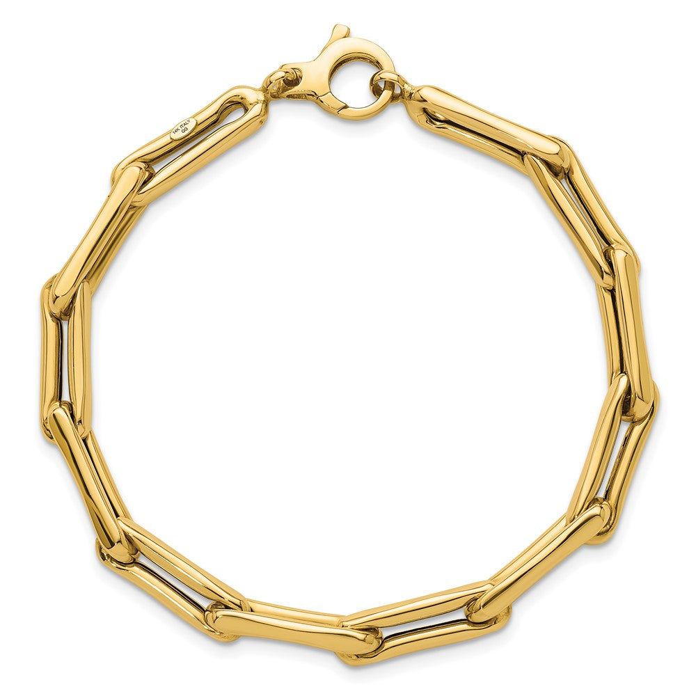 14k Polished 7.5 Fancy Link Bracelet