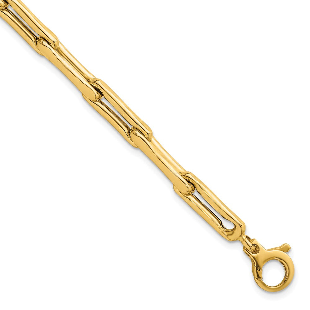 14k Polished 7.5 Fancy Link Bracelet