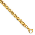 14k Polished Fancy Link Bracelet