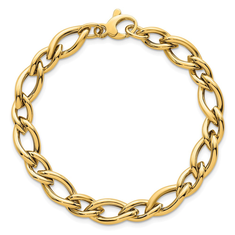 14k Polished 7.5 Fancy Link Bracelet