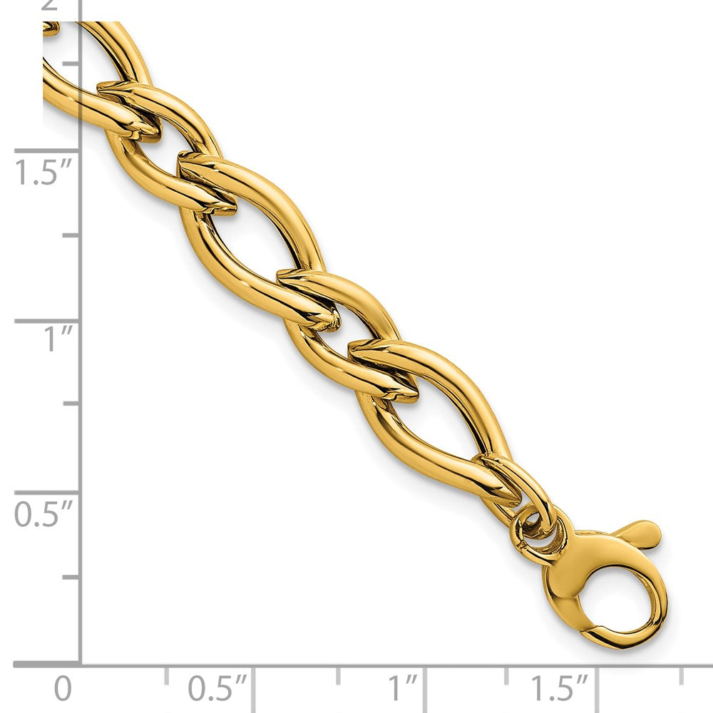 14k Polished 7.5 Fancy Link Bracelet