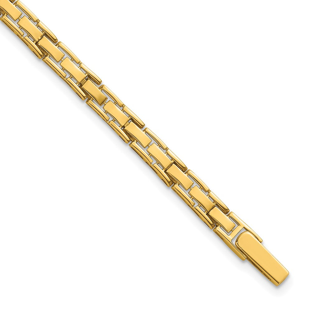 14k Polished Fancy Link Bracelet