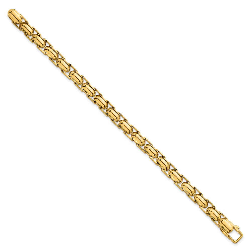 14K Polished Fancy Link Bracelet