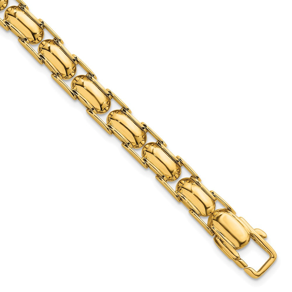 14K Polished Fancy Link Bracelet