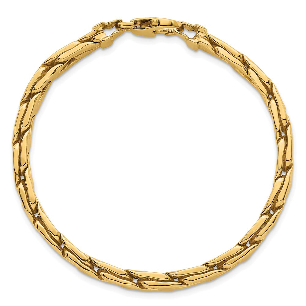 14k Polished Fancy Link Bracelet