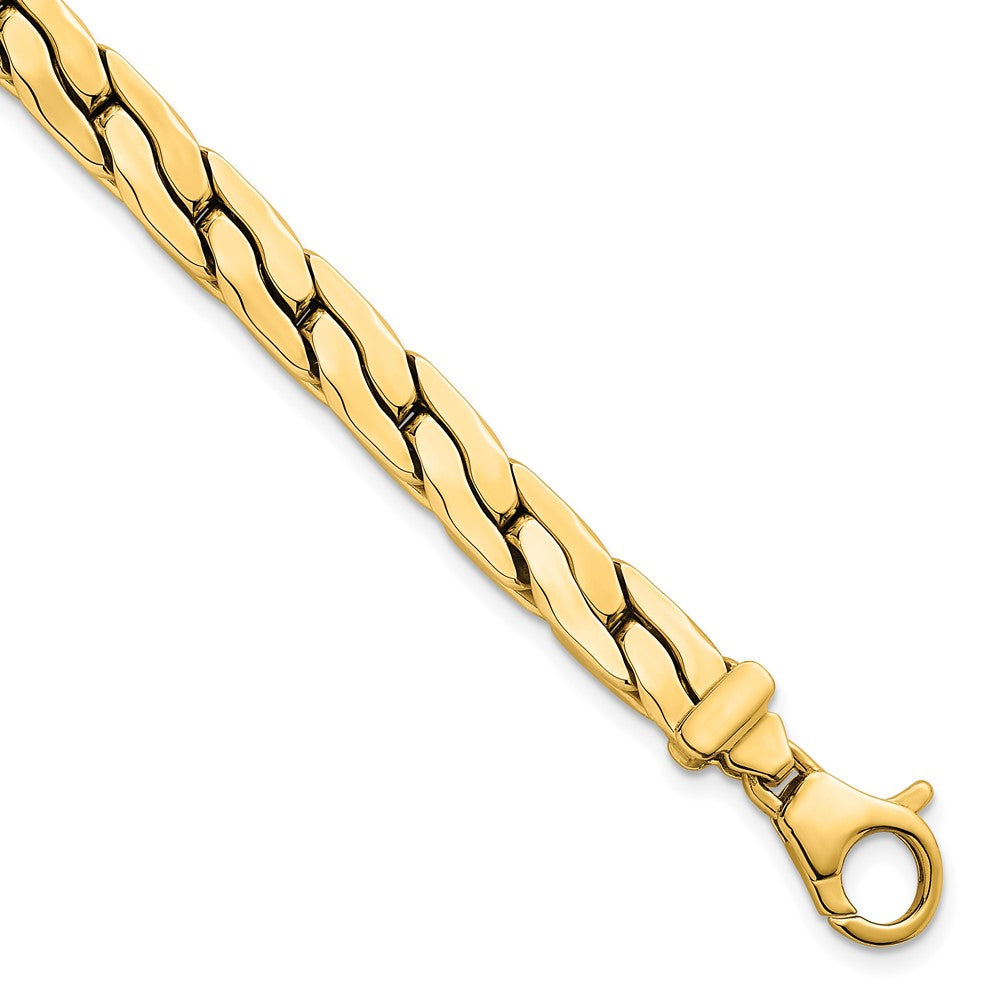14k Polished Fancy Link Bracelet