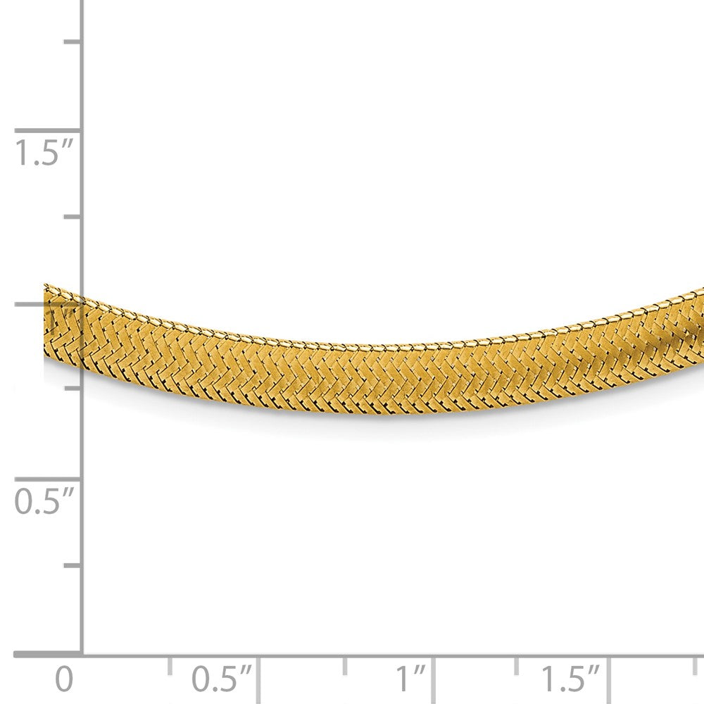 14k Polished Mesh Bracelet