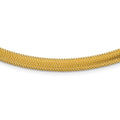 14k Polished Mesh Bracelet