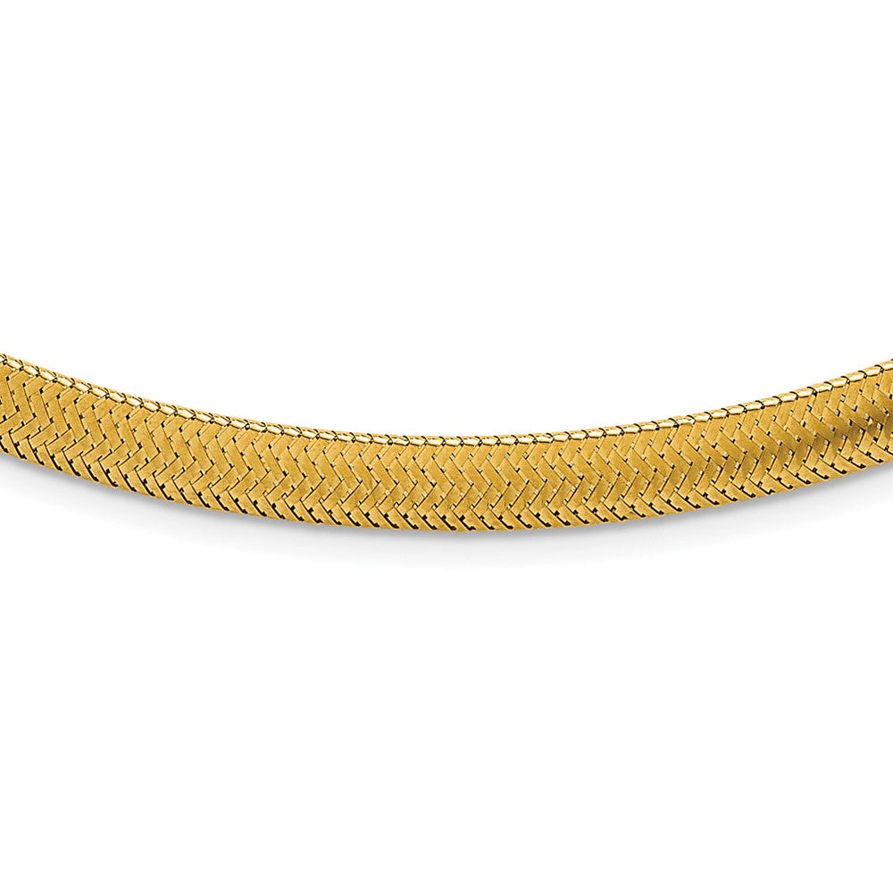 14k Polished Mesh Bracelet