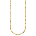 14k Polished Fancy Bar Link Bracelet