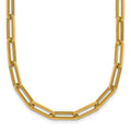 14k Polished Paperclip Link Bracelet