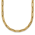 14k Polished Paperclip Link Bracelet