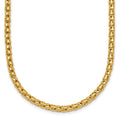 14k Polished Fancy 3.5mm Necklace
