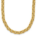 14k 5mm Polished Fancy Rolo Link Bracelet