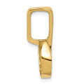 14k Fits up to 6mm Regular, 8mm Fancy Reversible Omega Slide
