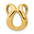 14k Fits up to 2mm Regular/4mm Fancy Fancy Omega Slide