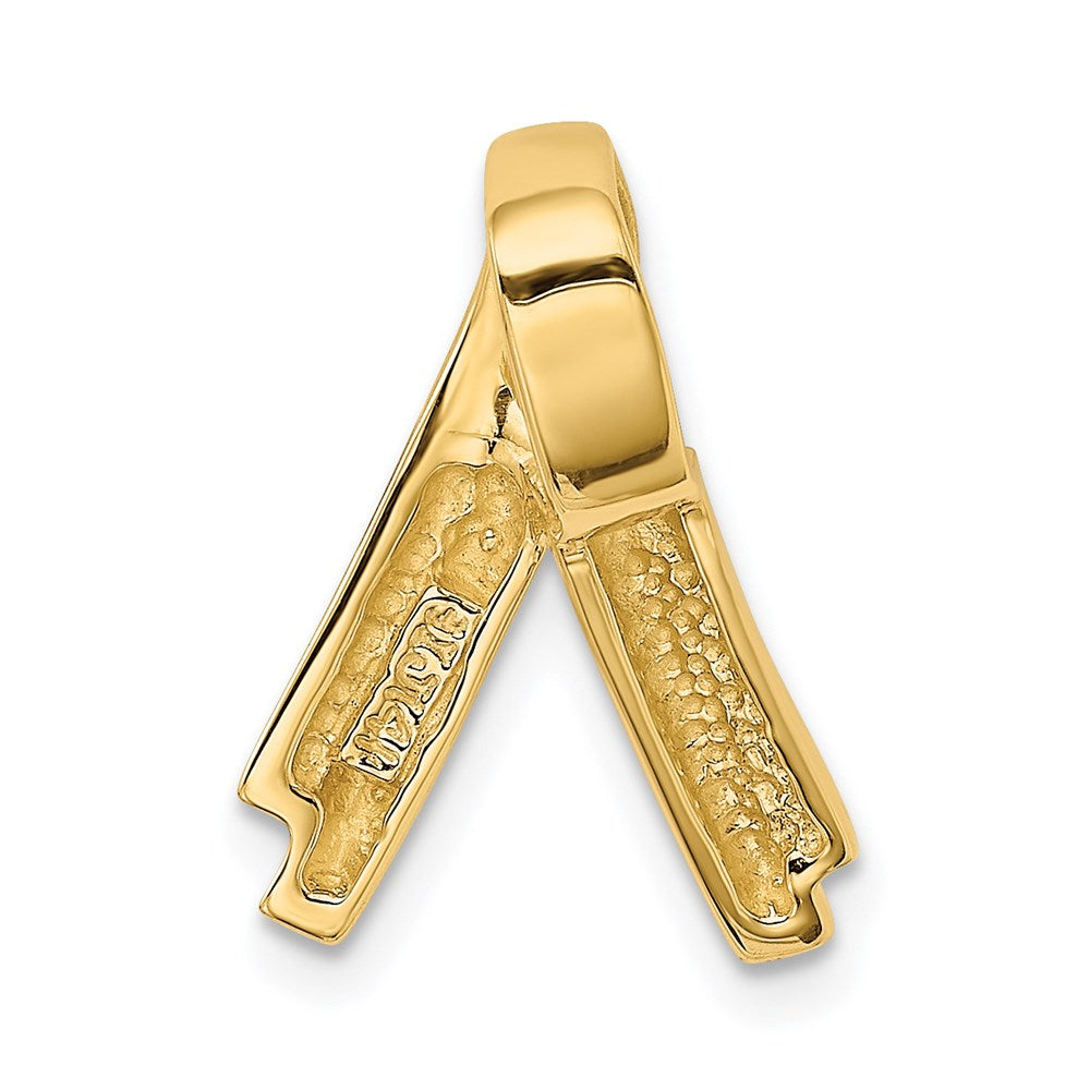 14k Fits up to 6mm Regular and Fancy Omega Slide