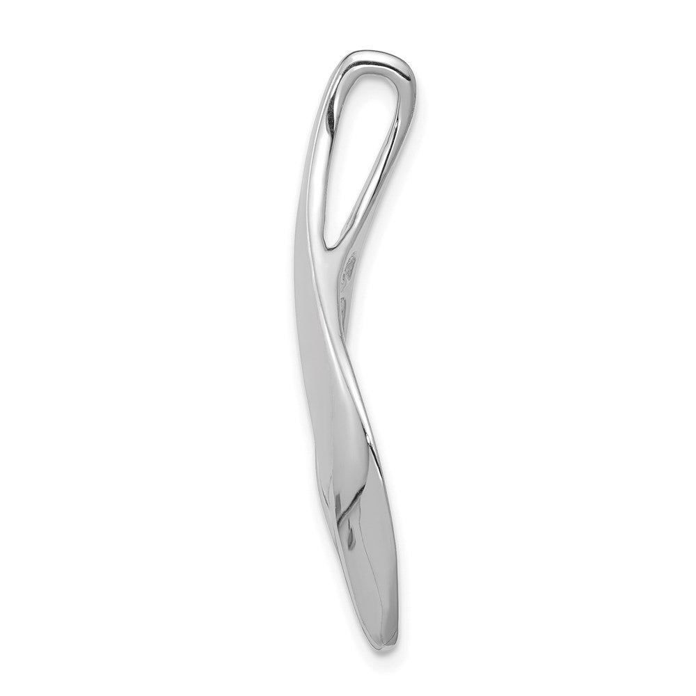 14k White Gold Slide