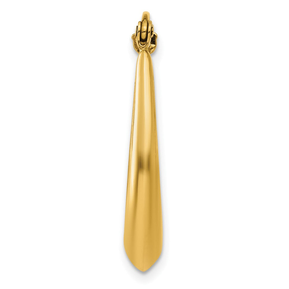 Single 14k Polished Hoop Earring